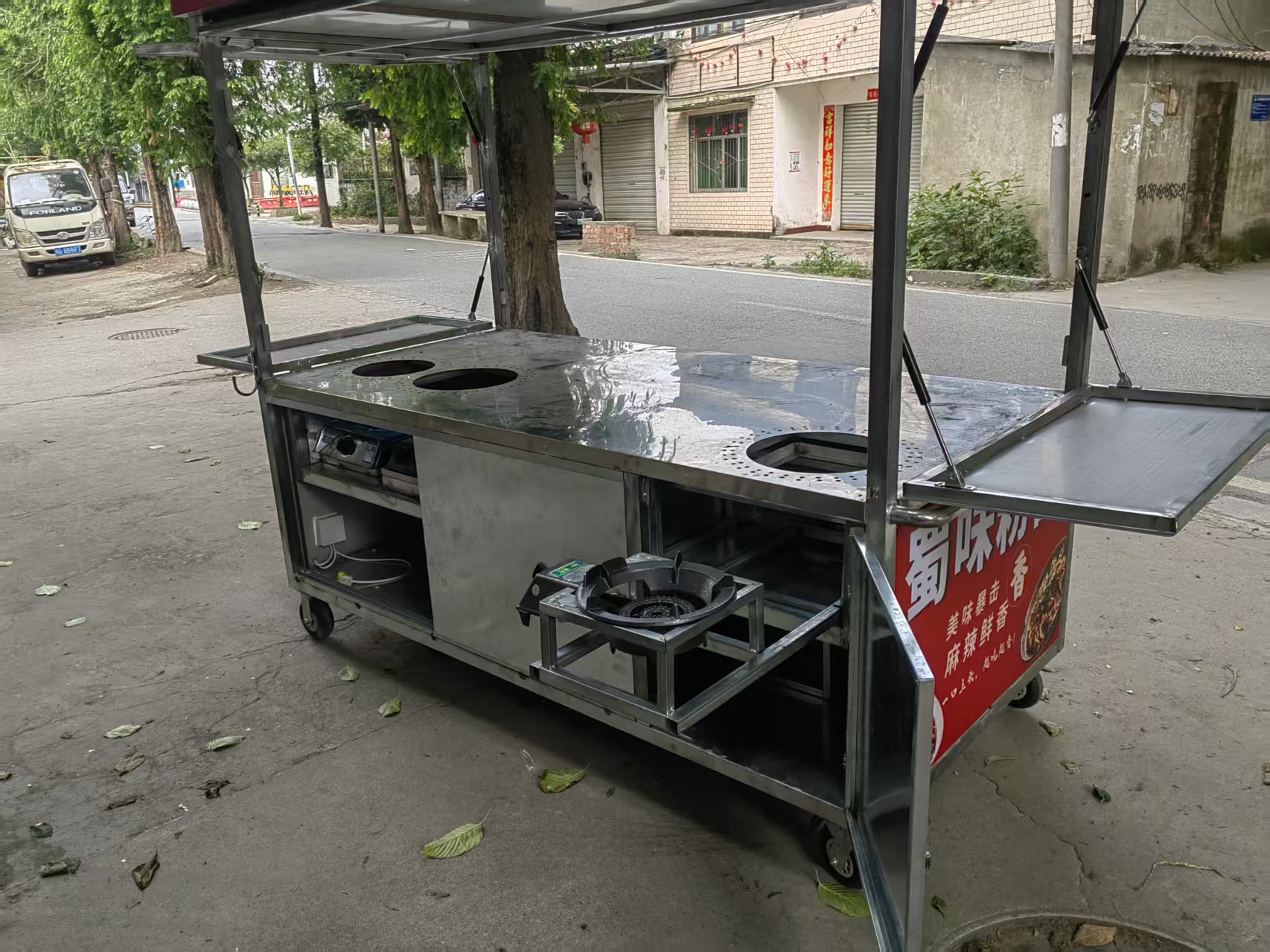 地摊小吃餐车